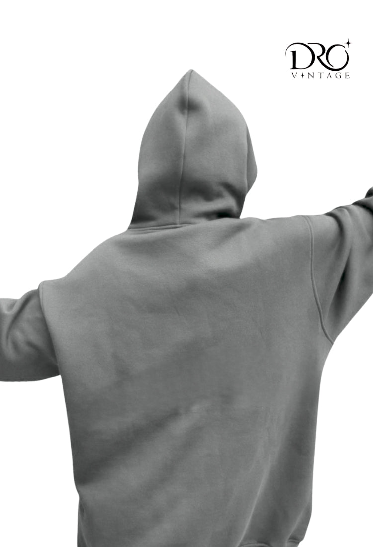 Dro Vintage Floral Kangaroo Hoodie